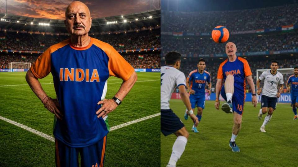 Anupam Kher imagines himself in India’s football World Cup dream