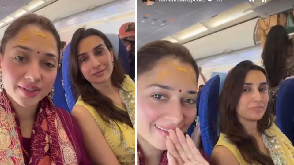 tamannaahpragyakapoorvisitujjain?smahakaleshwartemple