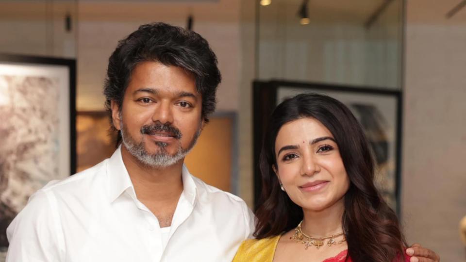 Actor Samantha Ruth Prabhu Meets Tamil Nadu CM Vijay
