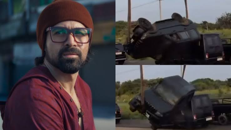 Emraan Hashmi narrowly escapes as car crashes during Gunmaaster G9 shoot