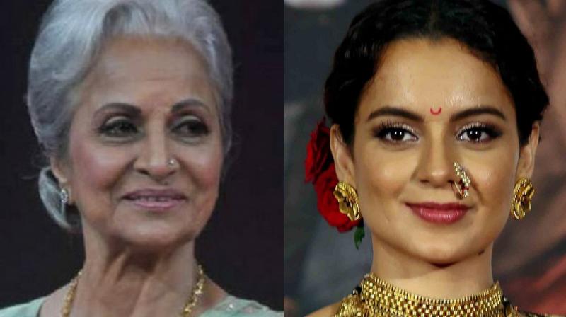 iamhighlyimpressedbykanganasperformancein"manikarnika":waheedarehman