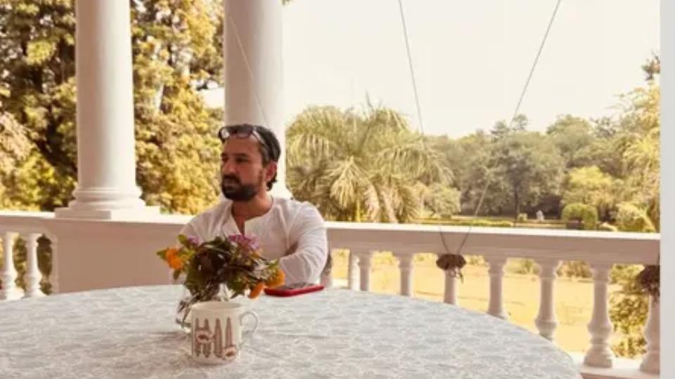 Kareena shares serene Morning View of Saif from Pataudi Palace