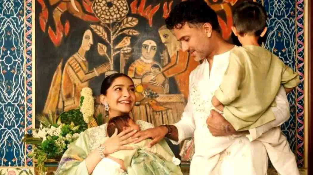 sonamkapooranandahujaintroducesecondsonrevealshisname