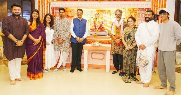 Maharashtra CM Fadnavis meets Hanuman Ansh team as film races past Rs 300 crore