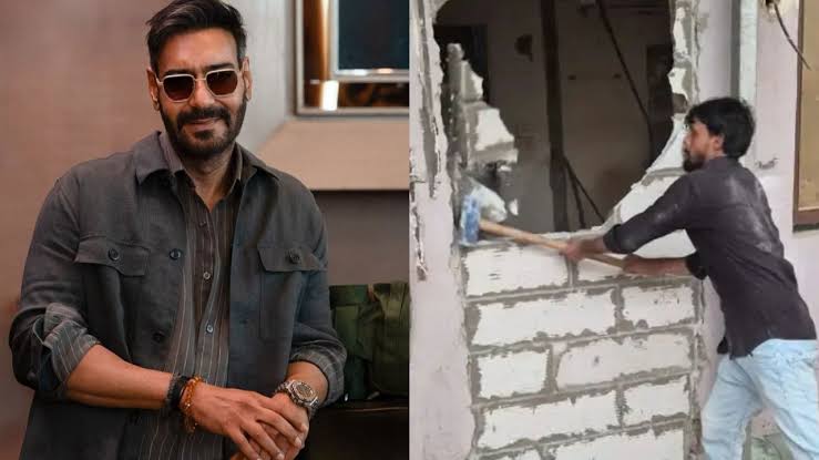 BMC demolishes portions of Ajay Devgn