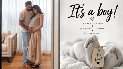 Karishma Tanna-Varun Bangera welcome first child, a baby boy