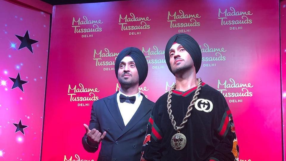 diljitdosanjhunveilshiswaxstatueatdelhismadametussauds