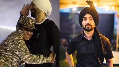 Diljit Dosanjh pauses concert for CRPF officer at his Delhi show