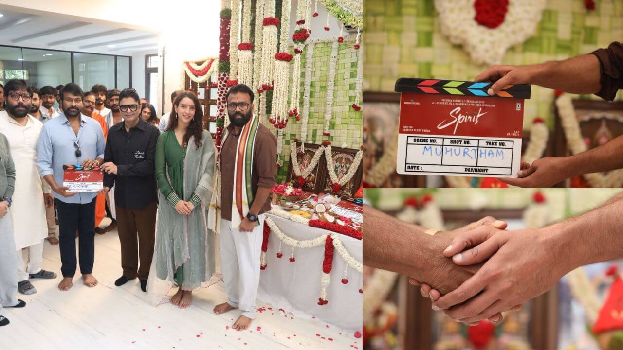 Sandeep Vanga, Triptii Dimri begin shooting of Spirit with special mahurat ceremony