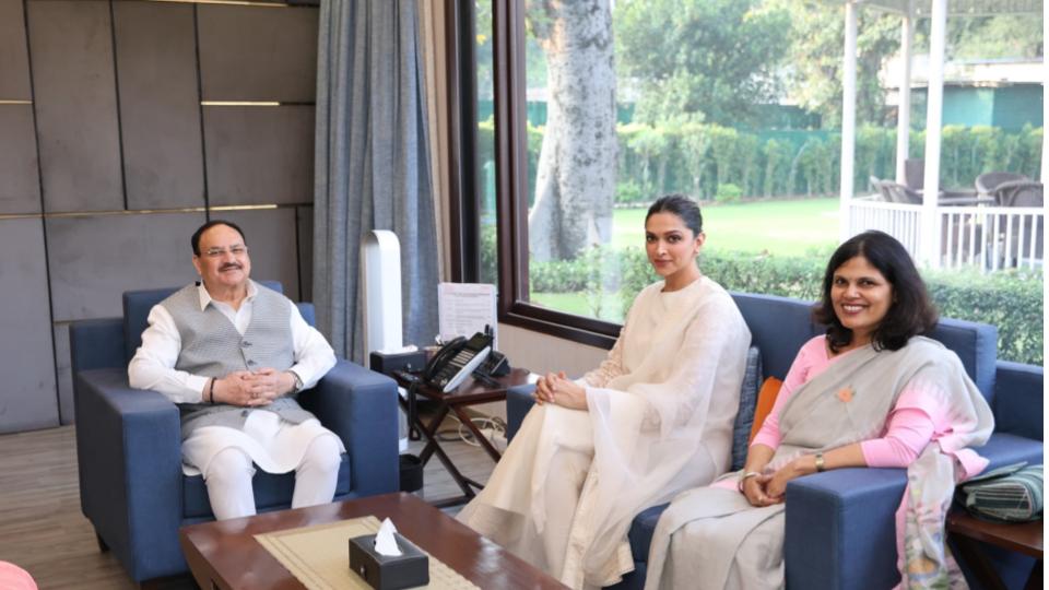 Health Ministry Appoints Deepika Padukone As Mental Health Ambassador