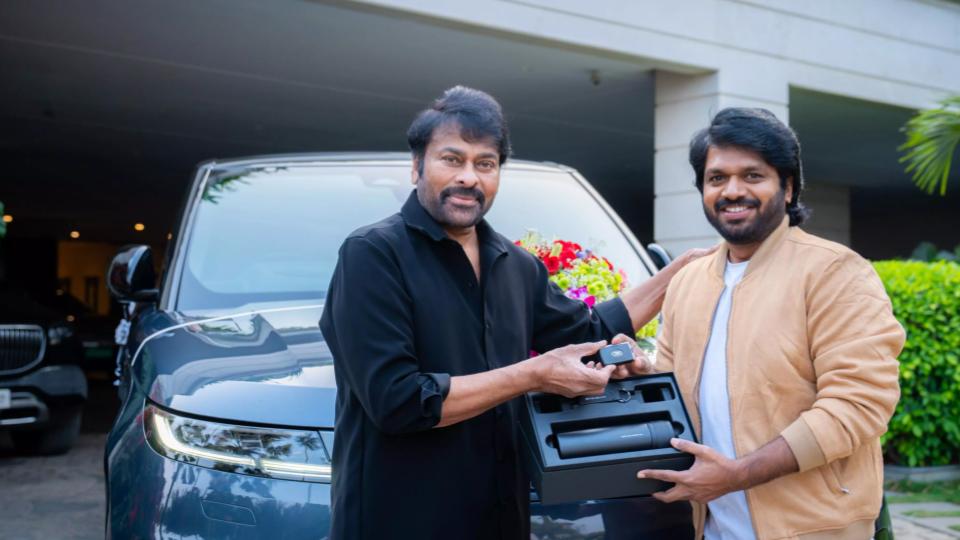 Megastar Chiranjeevi Gifts Luxury Range Rover to Anil Ravipudi