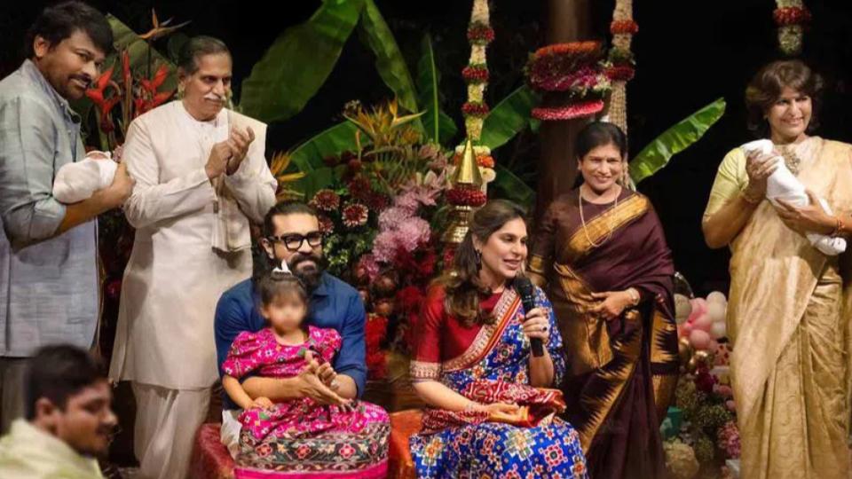 Ram Charan, Upasana name twins Shiva Ram and Anveera Devi
