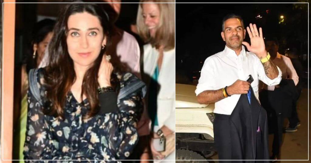 Karisma Kapoor steps out for dinner with ex-husband Sunjay Kapur in Mumbai