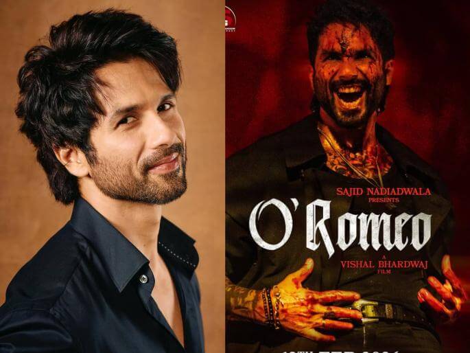 Shahid Kapoor unveils first poster from Vishal Bhardwaj’s film, reveals title O Romeo