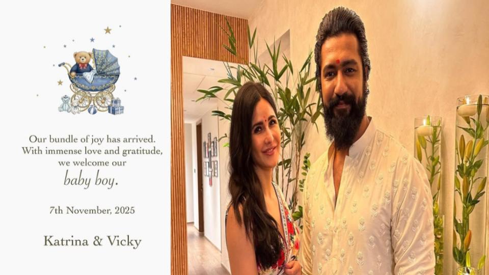 Katrina Kaif and Vicky Kaushal welcome baby boy