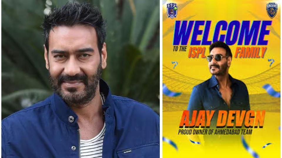 Ajay Devgn becomes owner of Ahmedabad franchise in ISPL