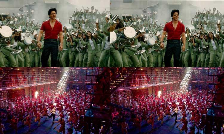 shahrukhkhantodancewithover1000girlsin‘zindabanda’from‘jawan’