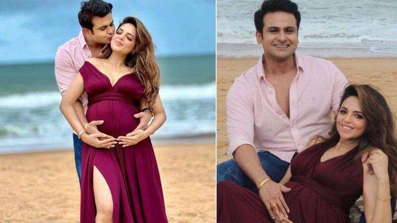 sugandhamishraannouncesfirstpregnancywithhusbandsanketbhosale