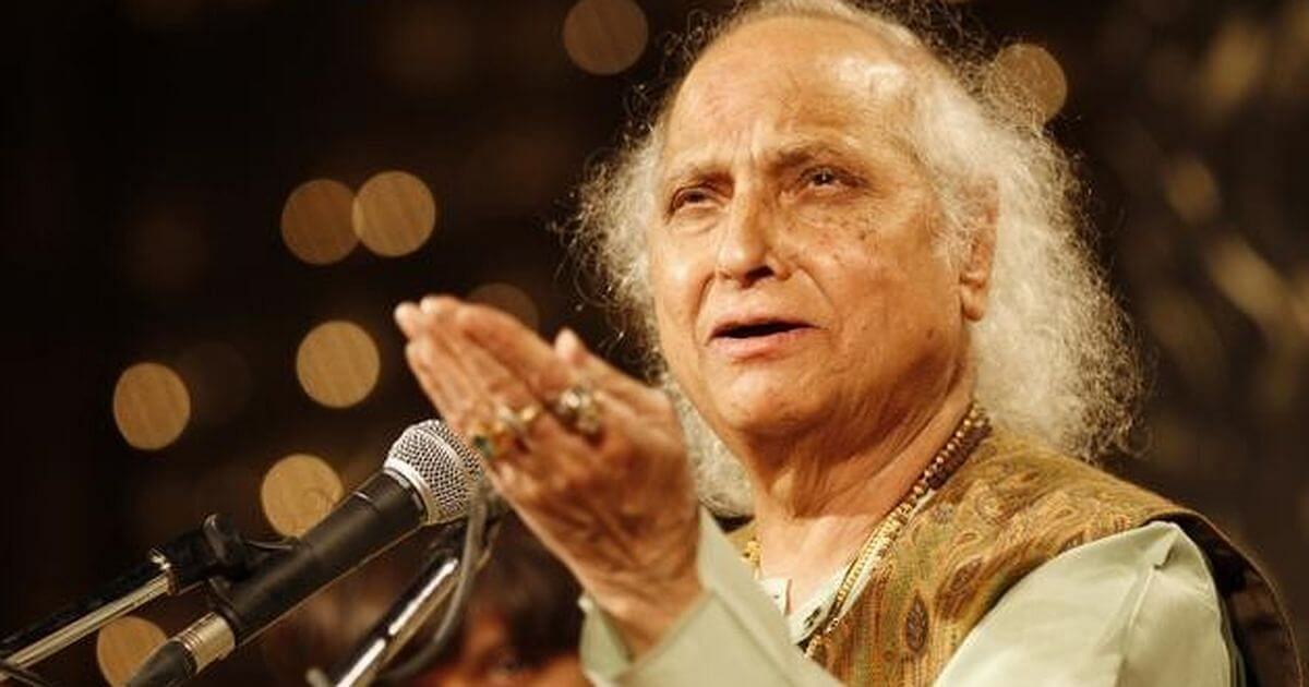 notedindianclassicalvocalistpanditjasrajpassesawayat90