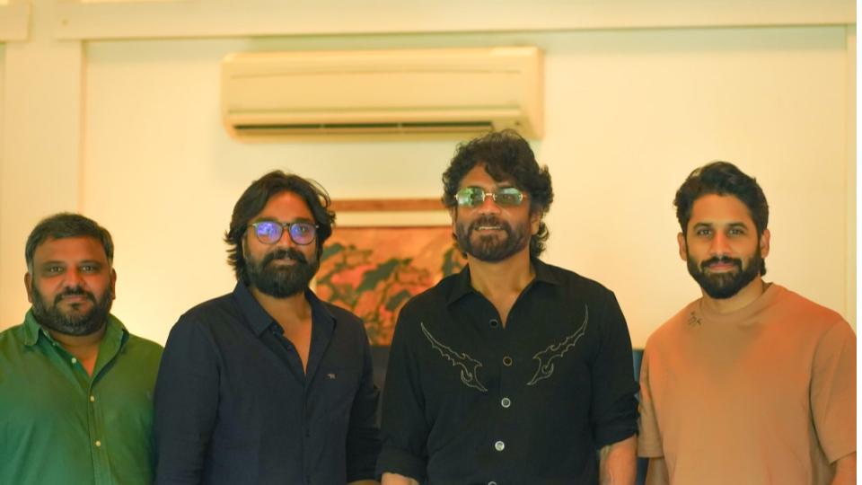 Nagarjuna celebrates birthday with his Son, NC24 team