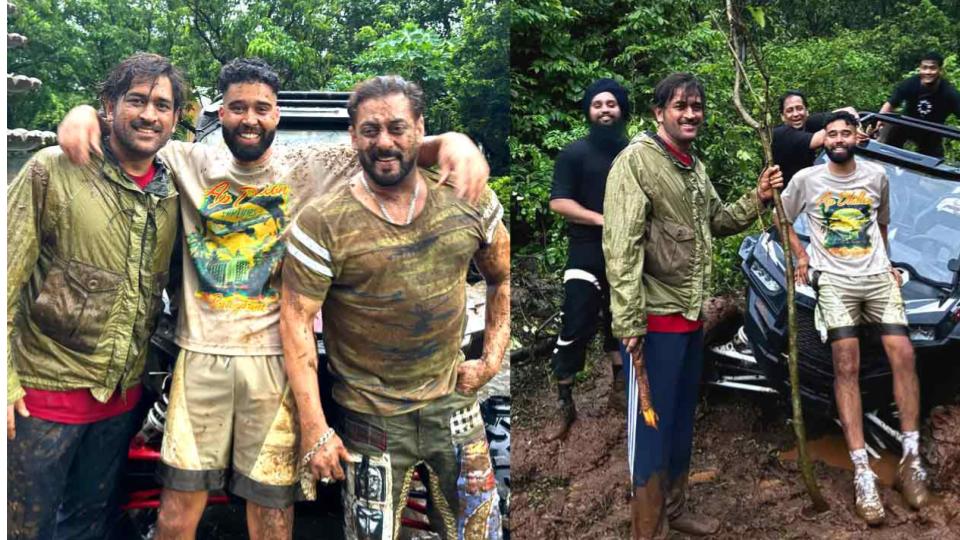 Salman Khan, MS Dhoni join AP Dhillon for muddy ATV adventure