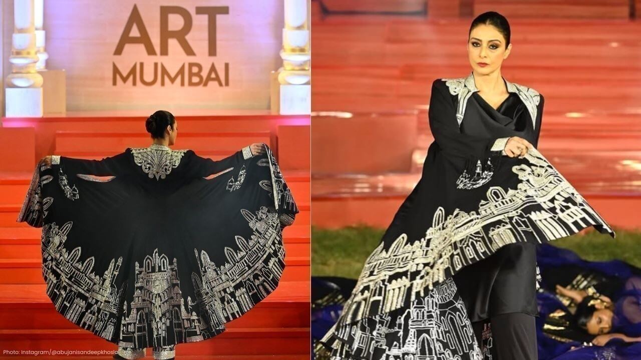Tabu stuns as showstopper in Abu Jani Sandeep Khosla