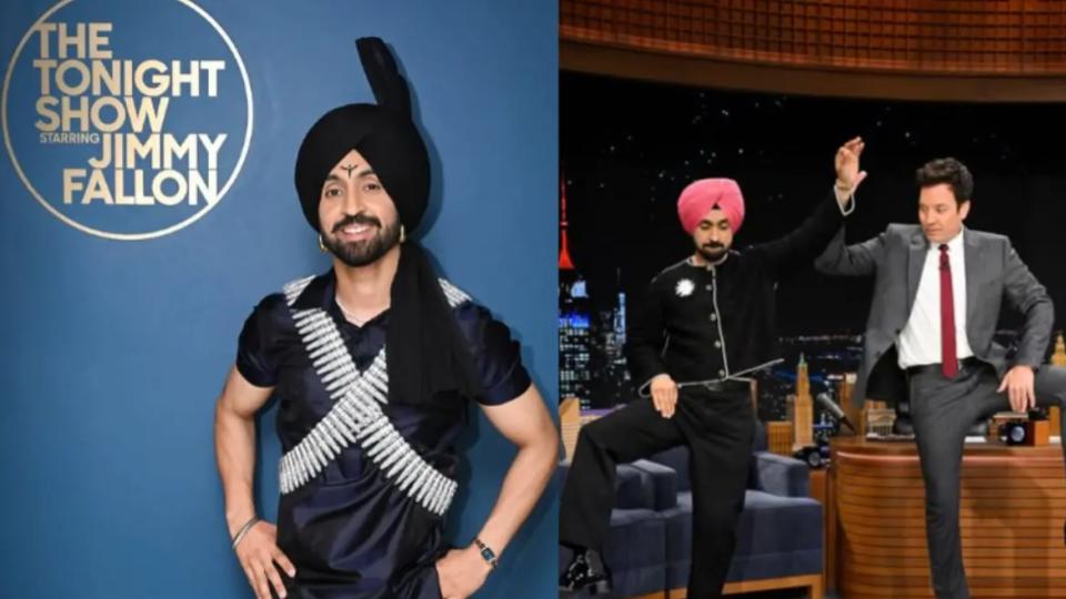 Diljit Dosanjh Performs on Jimmy Fallon