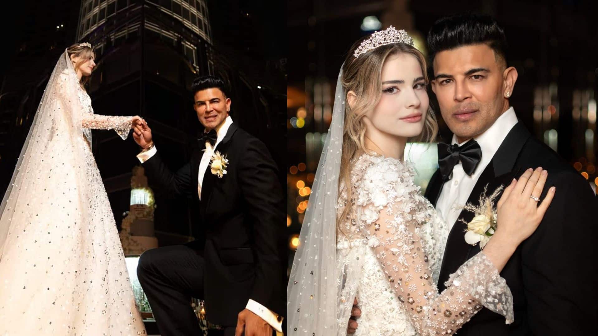 styleactorsahilkhan48marries22yearoldmilenaindubaisburjkhalifa