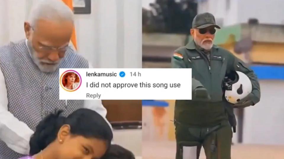 Australian singer objects to use of her song in reel on PM Modi