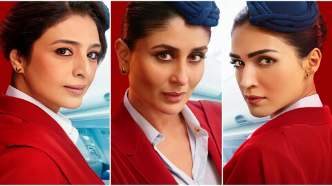 Kareena Kapoor, Tabu, Kriti Sanon starrer CREW first look OUT