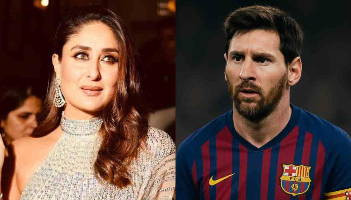 After Shah Rukh Khan, Kareena Kapoor Khan to meet Lionel Messi during GOAT Tour