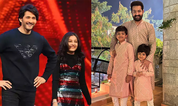 jrntr’ssonandmaheshbabu’sdaughtertoworkwithrajamouli