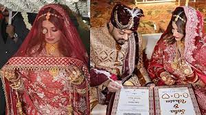 Bigg Boss 12 fame Saba Khan marries businessmen Waseem Nawab in Jodhpur