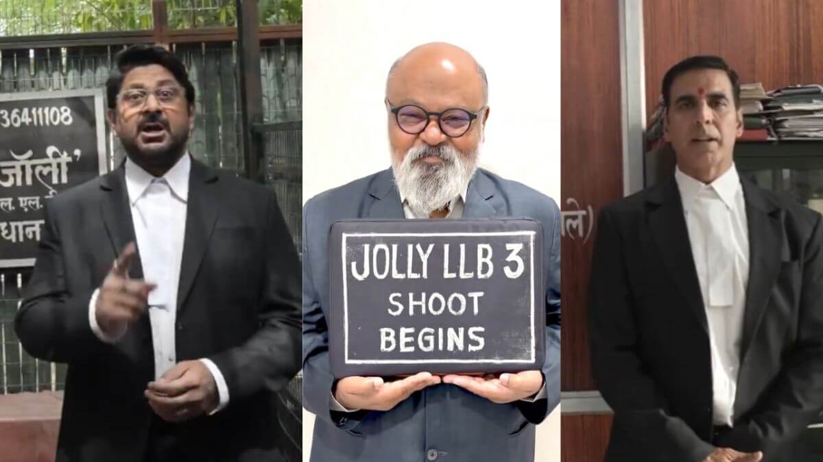 Akshay Kumar announces Jolly LLB 3 with Arshad Warsi and Saurabh Shukhla