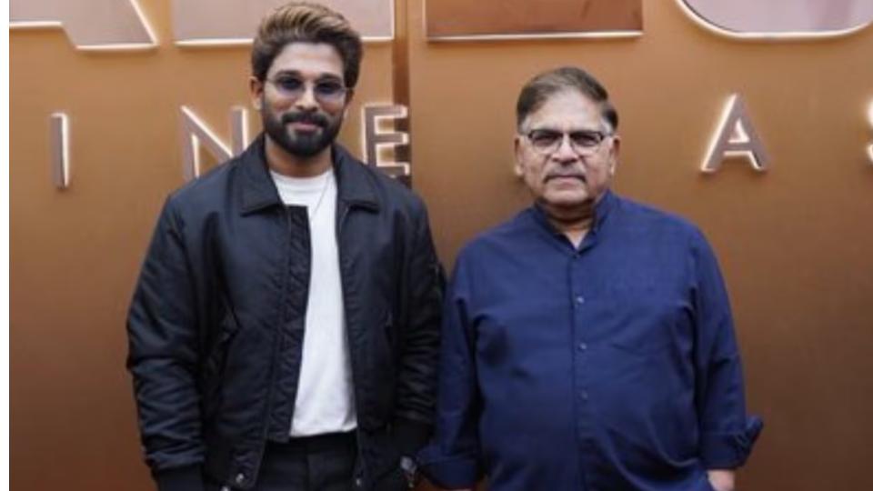 Allu Arjun calls father Allu ‘closest thing to God’ on his birthday