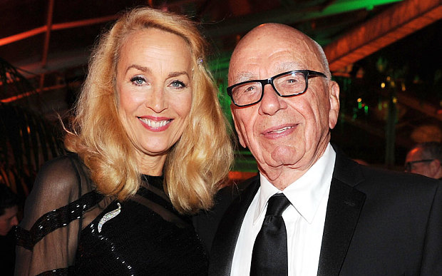 mediamogulrupertmurdochmarriesjerryhall