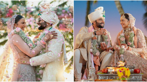 Rakul Preet Singh and Jackky Bhagnani gets married in Goa