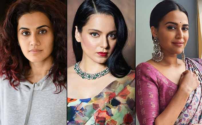 Taapsee Pannu, Swara Bhasker take sly dig at Kangana Ranaut's comments over  nepotism in Bollywood.