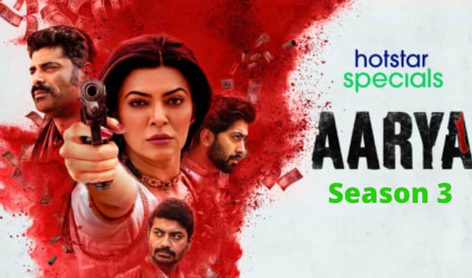 Sushmita Sen announces new season Aarya 3 