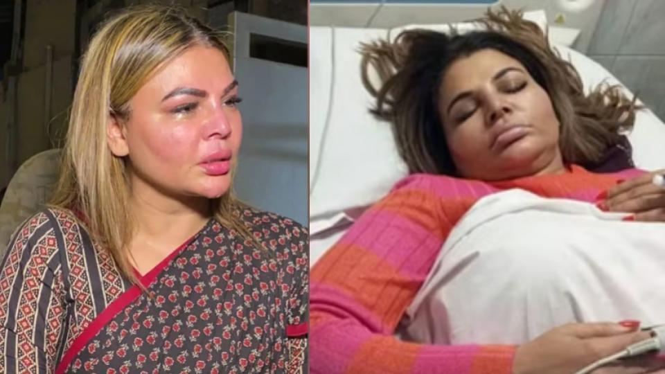 Rakhi Sawant breaks down in hospital ‘Nothing is going to happen