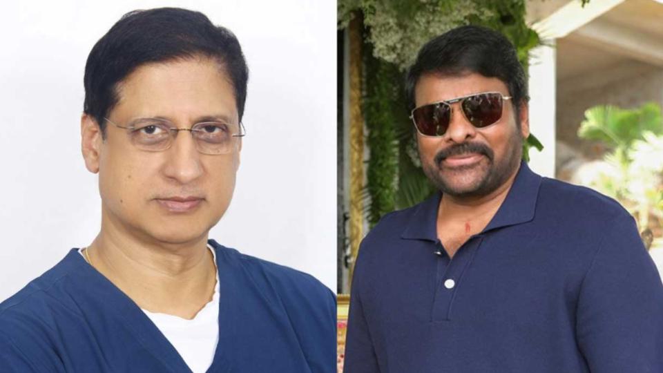 Superstar Chiranjeevi Thanks Surgeon After Ram Charan’s Eye Surgery