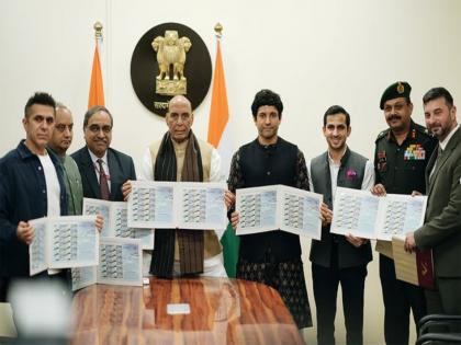 Rajnath Singh, Farhan Akhtar launch My Stamp ahead of the 63rd anniversary of Rezang La War
