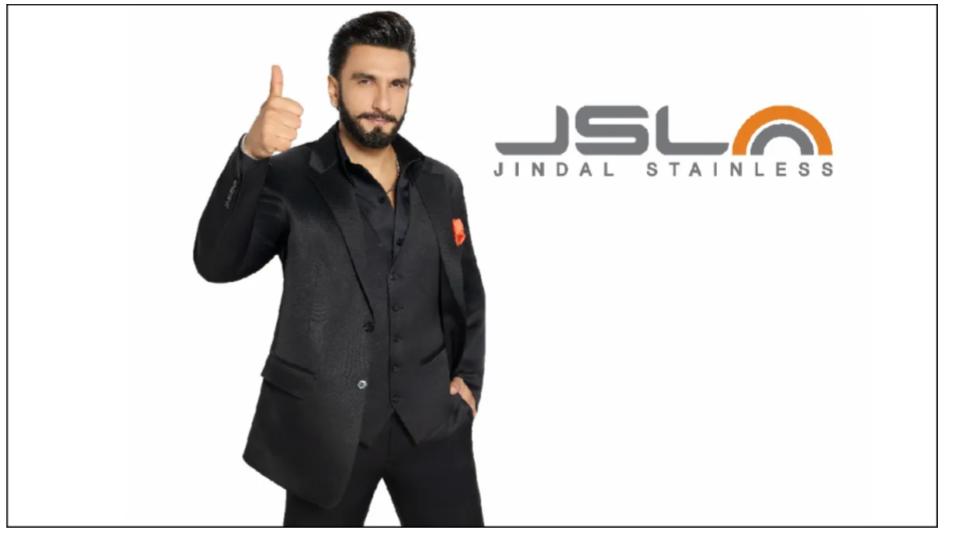Jindal Stainless appoints Ranveer Singh as brand ambassador