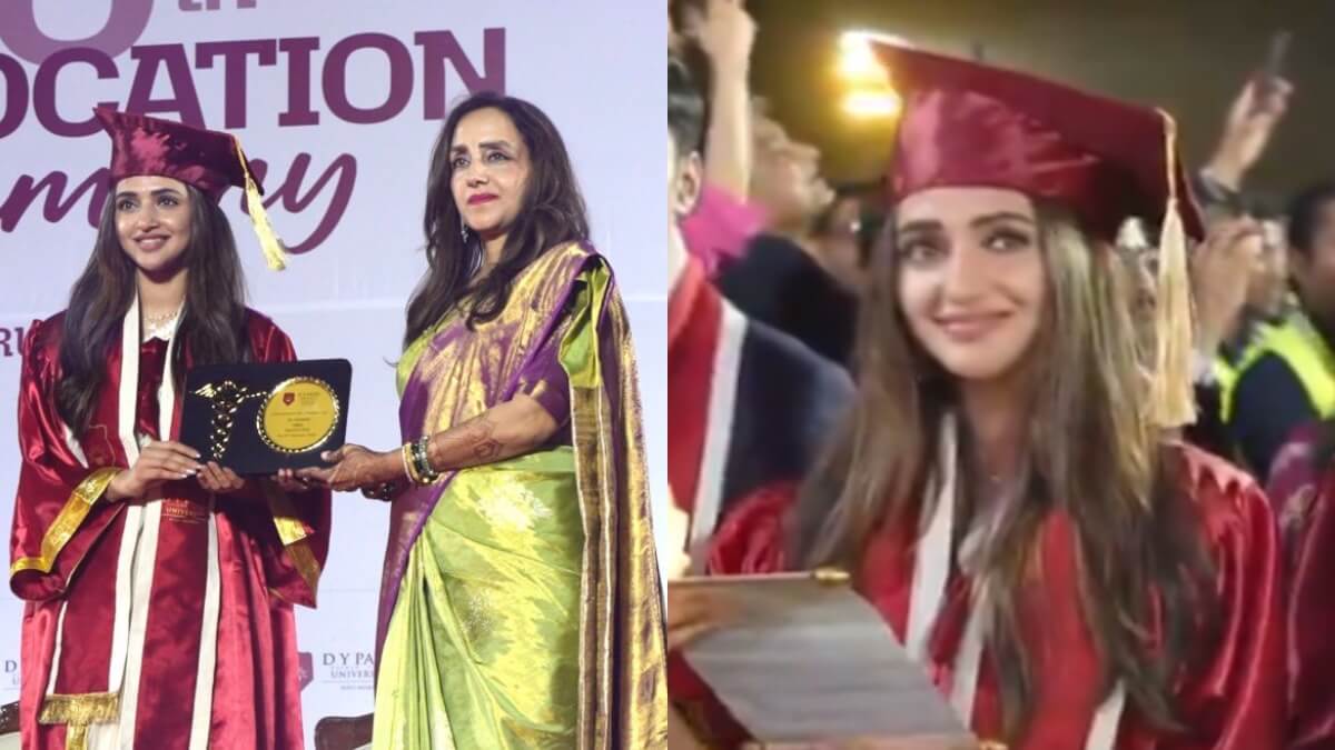 Sreeleela is now a doctor, actress receives MBBS degree at convocation