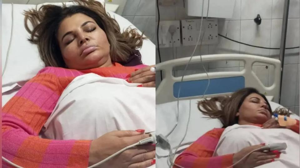 Rakhi Sawant Hospitalised Due To Serious Heart Problem