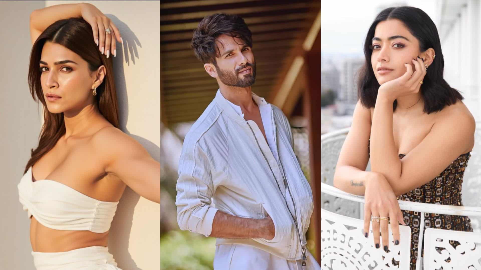 Shahid Kapoor, Rashmika Mandanna, Kriti Sanon start shooting for 