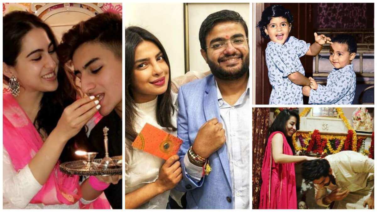 Bollywood celebs are soaking in festive spirit of Raksha Bandhan, check out the wishes