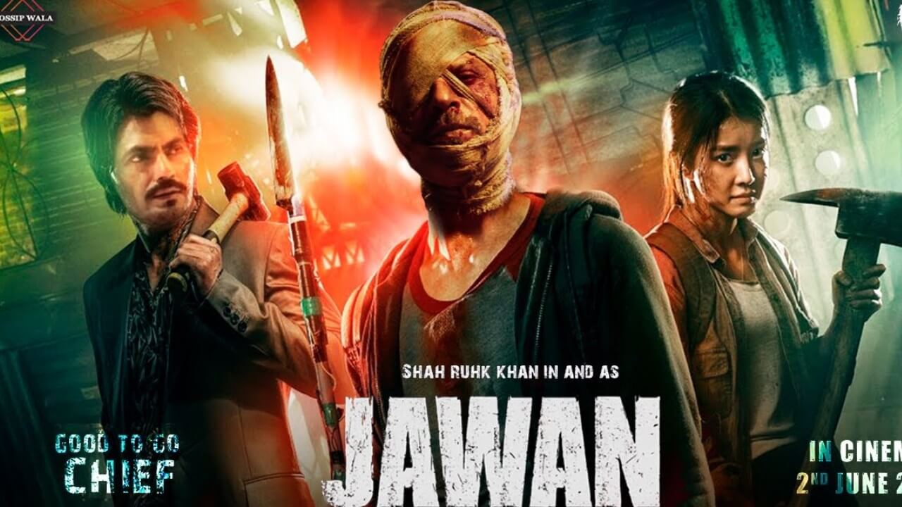 New Jawan poster: Shah Rukh Khan introduces Nayanthara's cop look