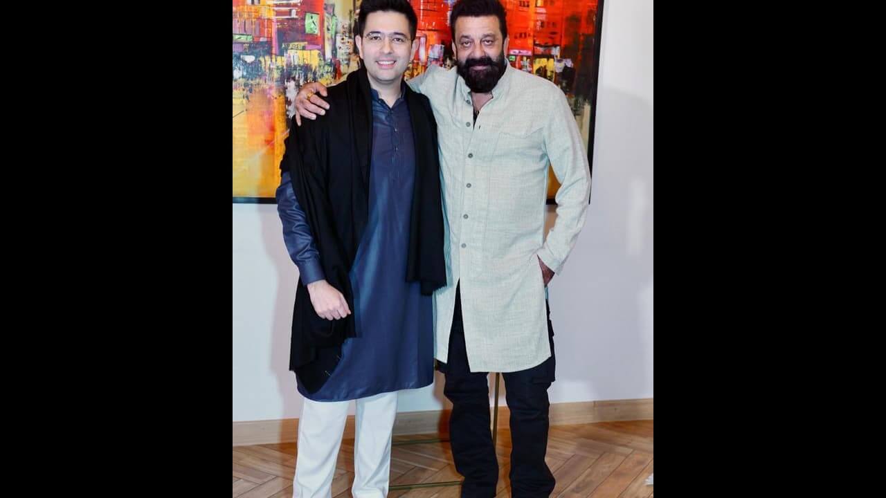 Raghav Chadha hosts Sanjay Dutt at his home, praises him for Dhurandhar