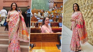 Hema Malini shares photos from new Parliament building after the inauguration